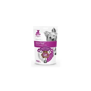 Nová Kolekce Pochoutka Pet+ 3v1 for City Dogs kuřecí 100g