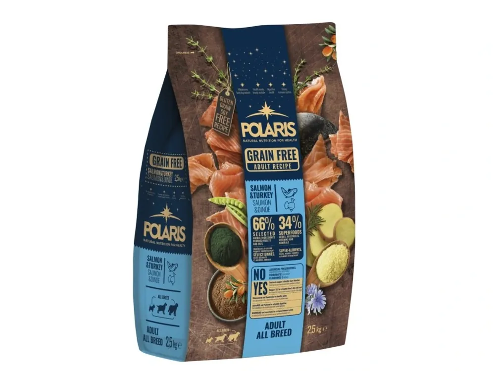 Polaris Dog Adult All losos & krůta GF 2,5 kg Nejlepší Cena