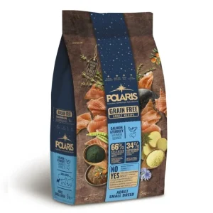 Polaris Dog Adult Small losos & krůta GF 5 kg Akční Cena