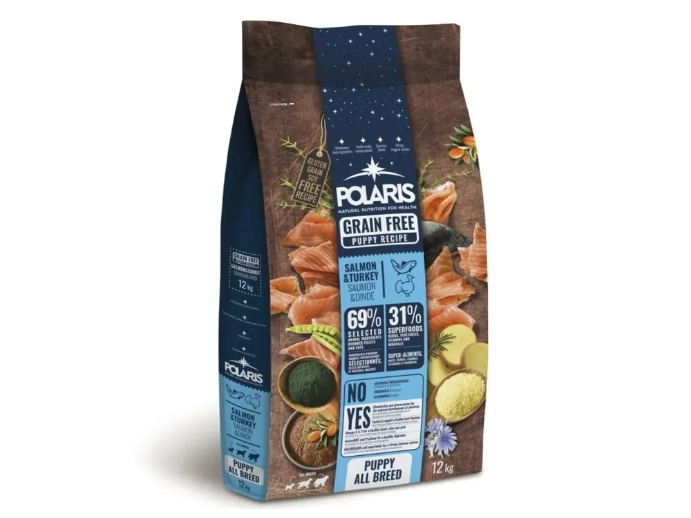 Polaris Dog Puppy All losos & krůta GF 12 kg Ihned K Objednání