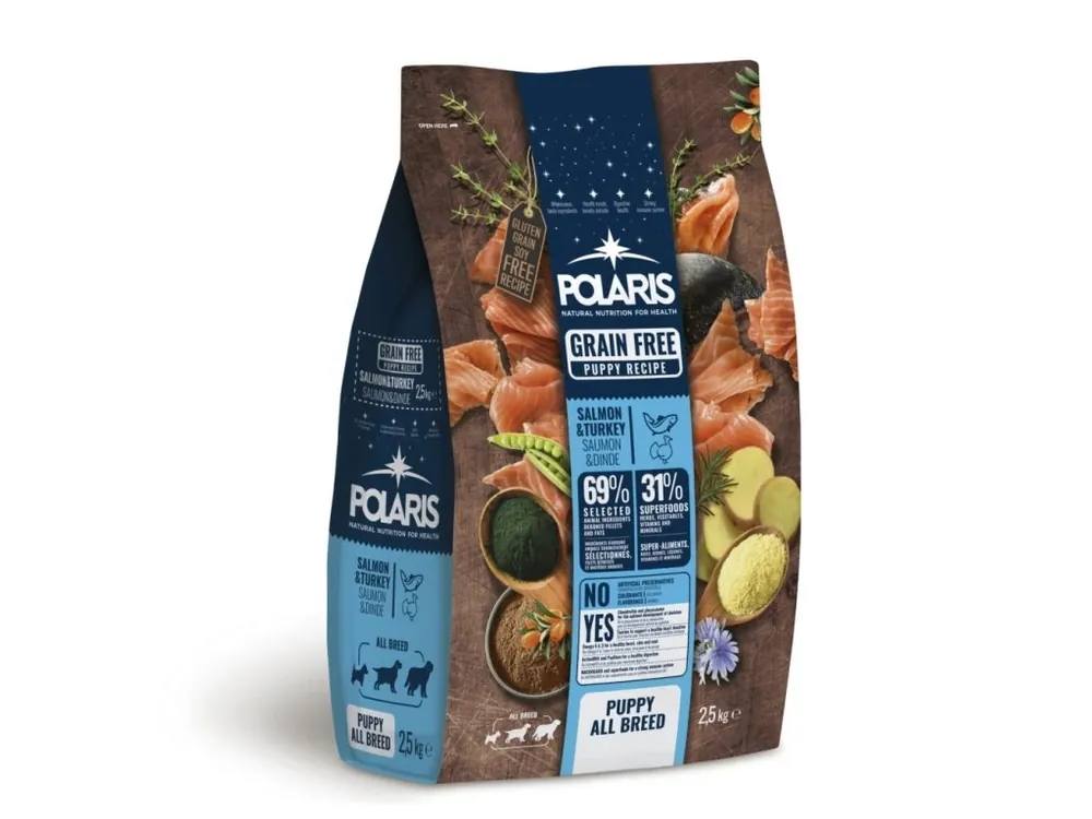 Polaris Dog Puppy All losos & krůta GF 2,5 kg Koupit Online