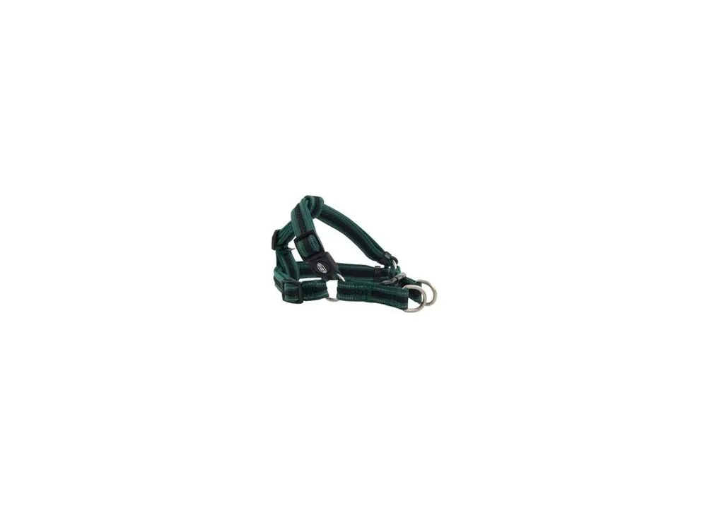Postroj BUSTER Airmesh reflexní S, 20mm zelený Sezónní Sleva