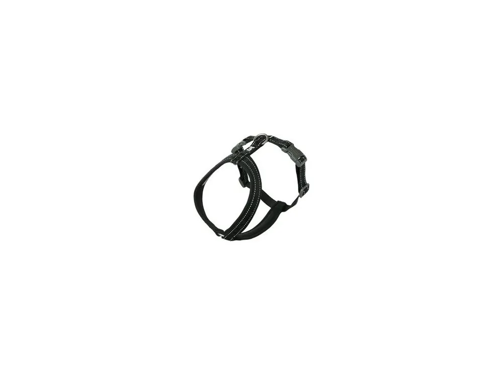 Postroj Y Hurtta Casual ECO černý 50-60cm Ihned K Objednání
