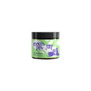 Potravinový doplněk pro psy a kočky MOVit PET Antistress, s příchutí masa, 100 tbl. Super Cena