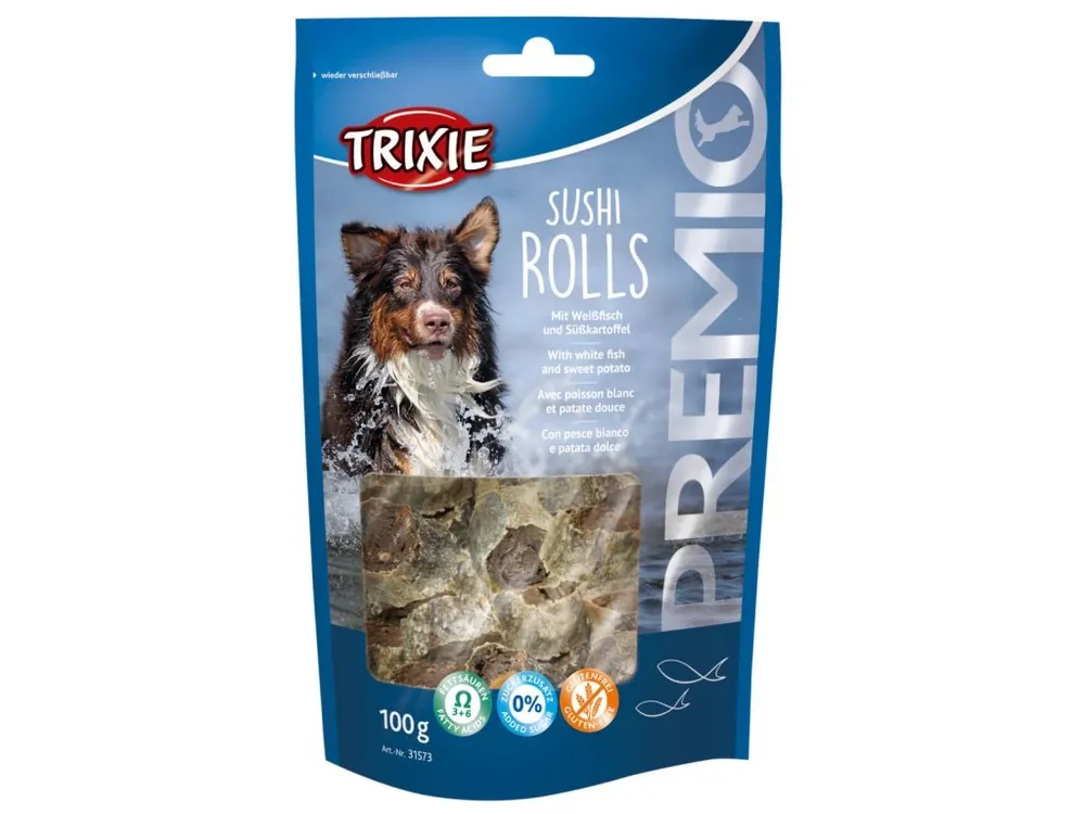 Finální Výprodej Premio SUSHI ROLLS Light - 100% rybí kolečka 100g