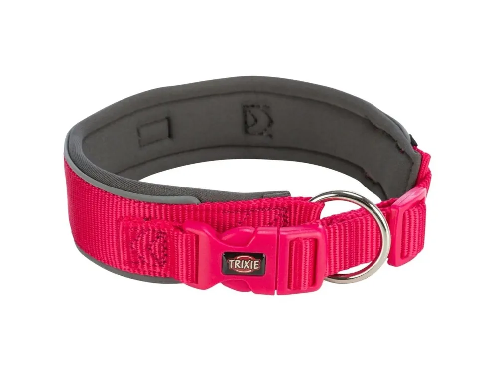 Horká Nabídka PREMIUM obojek extra široký, fuchsia/grafit