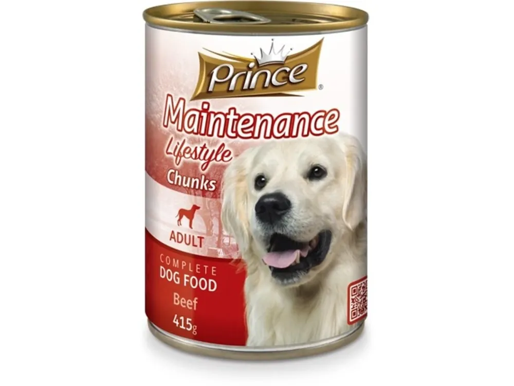Aktuální PRINCE DOG 415G HOVĚZÍ
