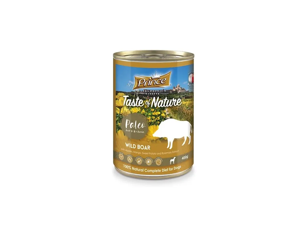 Víkendová Akce PRINCE PREMIUM DIV.KANEC,JABLKO,MANGO,SL.BRAMBORY 400G