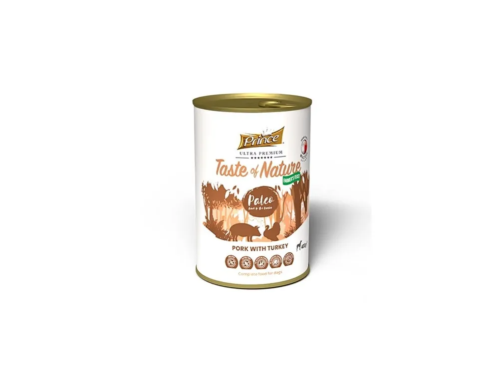 PRINCE TON PORK & TURKEY 400G Ověřený