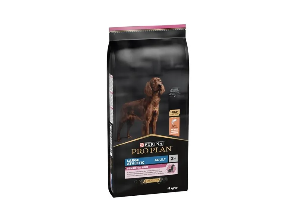 Pouze Dnes Pro Plan Dog Adult Large Athletic Sensitive Skin losos 14 kg