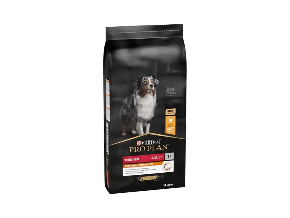 Super Cena Pro Plan Dog Adult Medium Everyday Nutrition kuře 14 kg