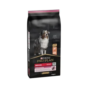 Pro Plan Dog Adult Medium Sensitive Skin losos 14 kg Pouze Dnes