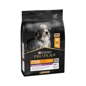 Originální Pro Plan Dog Adult Medium&Large 7+Age Defence kuře 3 kg