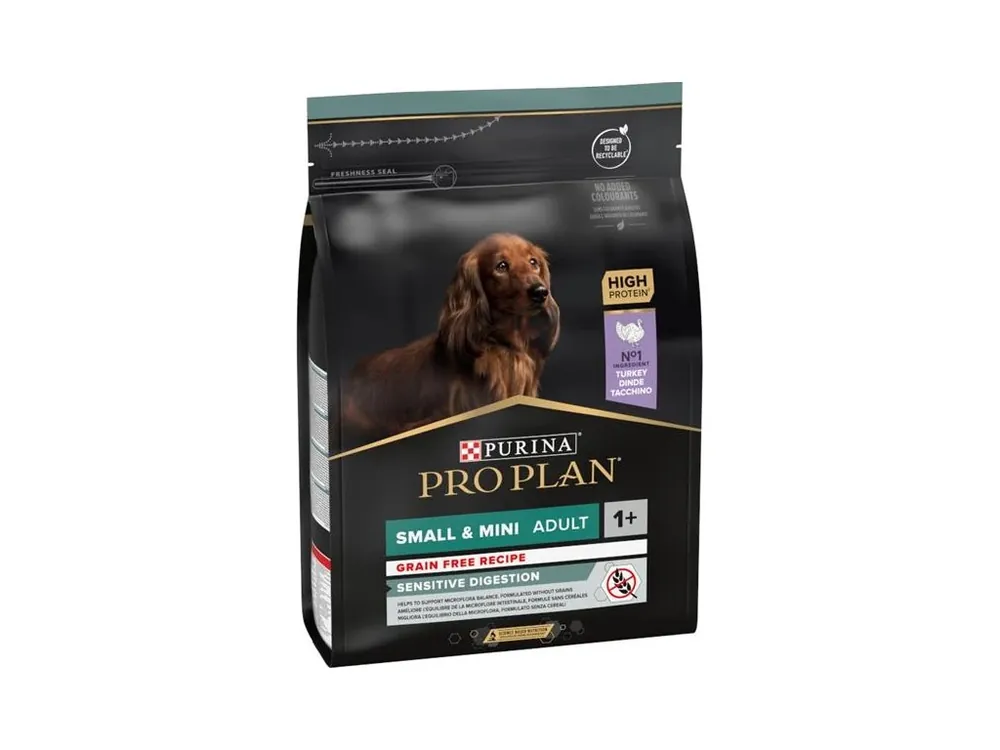 Pro Plan Dog Adult Small&Mini Grain Free Sensitive Digestion krůta 2,5 kg Horká Nabídka