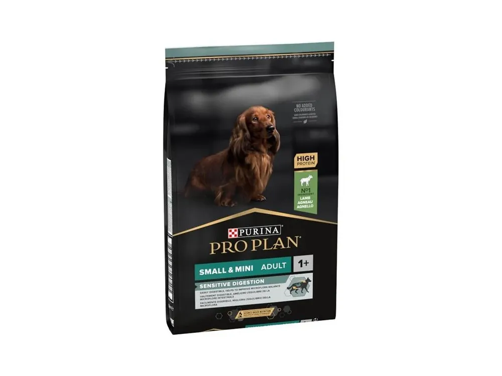Tovární Cena Pro Plan Dog Adult Small&Mini Sensitive Digestion jehně 7 kg