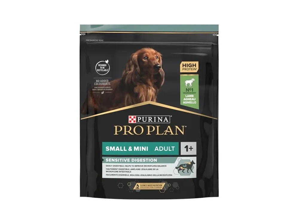 Speciální Cena Pro Plan Dog Adult Small&Mini Sensitive Digestion jehně 700 g