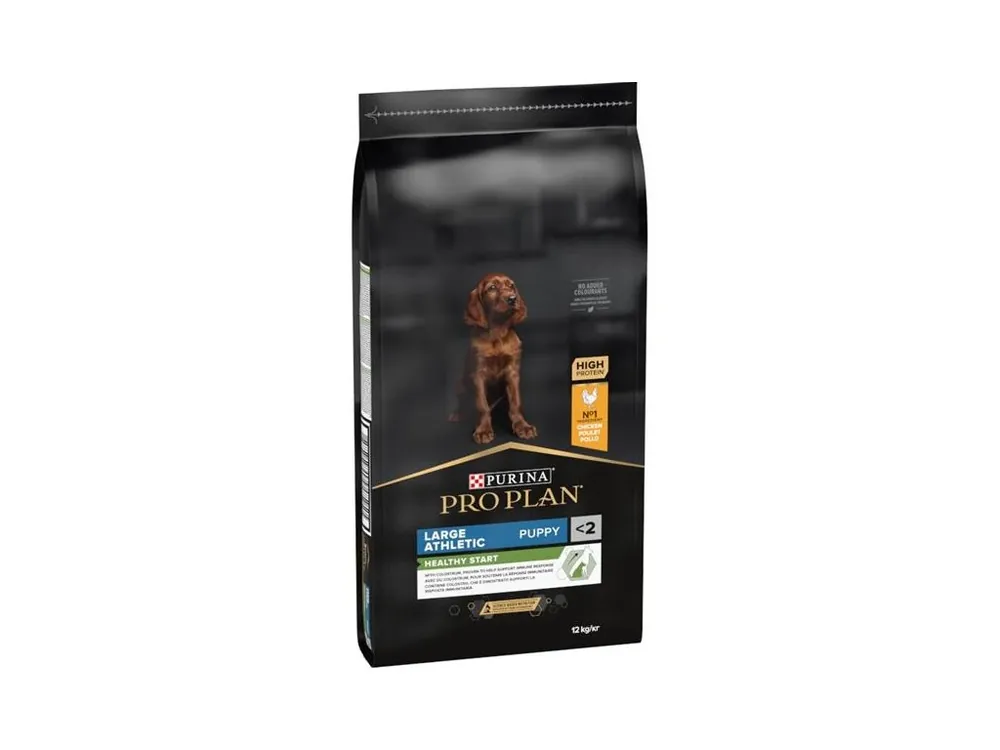 Aktuální Pro Plan Puppy Large Athletic Healthy Start kuře 12 kg