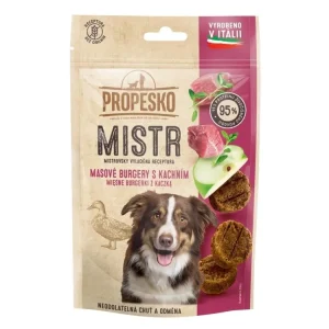 Koupit Online Propesko Dog Mistr burger kachní, jablko a tymián 60 g