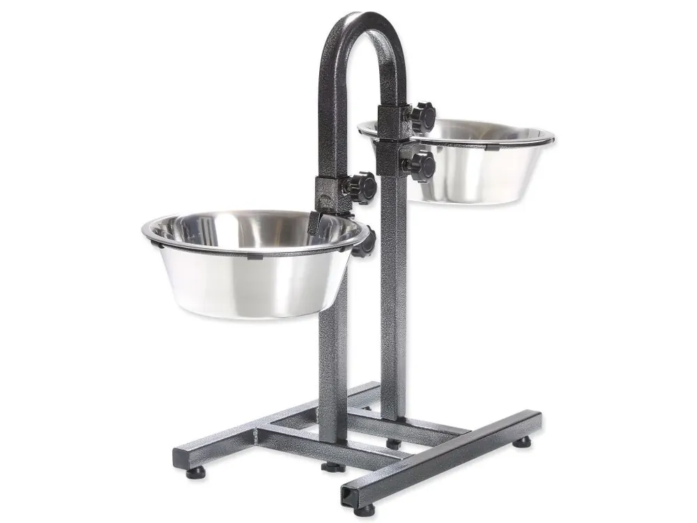 Psí bar - nastavitelná výška misek, 2x miska 2,8l/24cm Kup Teď