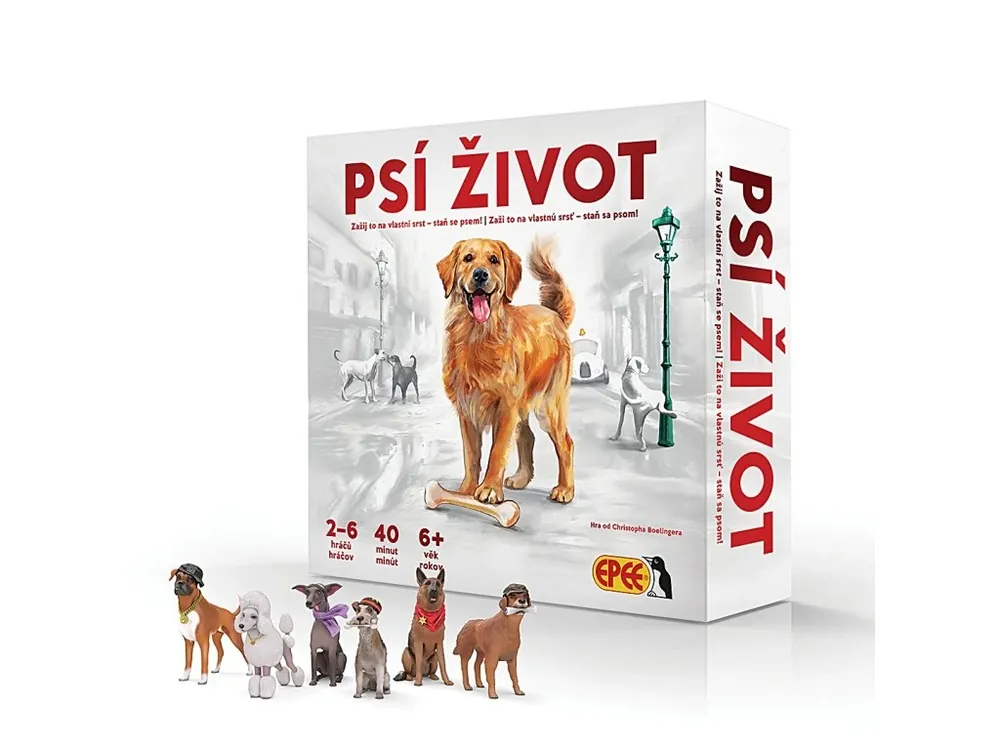Ihned K Objednání Psí život - rodinná stolní hra