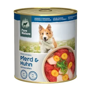 Pure Nature Dog Adult konzerva Koňské a Kuře 800g Top Prodej