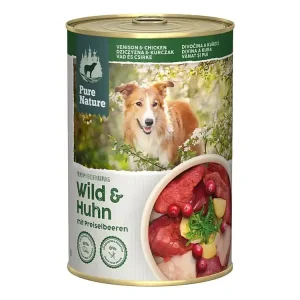 Pure Nature Dog Adult konzerva Zvěřina a Kuře 400g Vrácení Zdarma