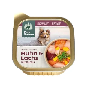 Pure Nature Dog Adult paštika Kuře a Losos 150g Akce