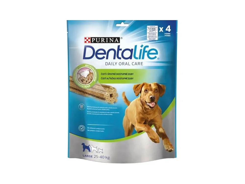 Nízká Cena Purina DentaLife Large 142 g 25 - 40 kg 4tyčinky