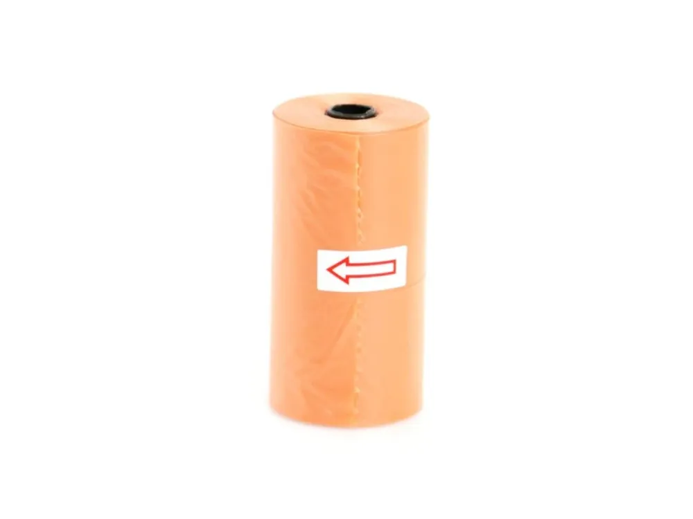 Super Cena Pytlíky AMINELA na exkrementy 1 role - oranžová