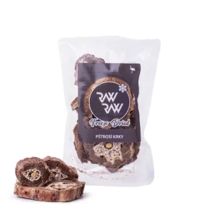 Výprodej RAW RAW Freeze Dried Pštrosí krky 60g