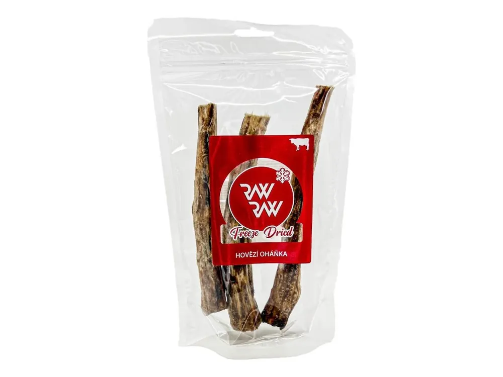 Odeslání Ihned Raw Raw pochoutka mrazem sušené Hovězí oháňka 100g