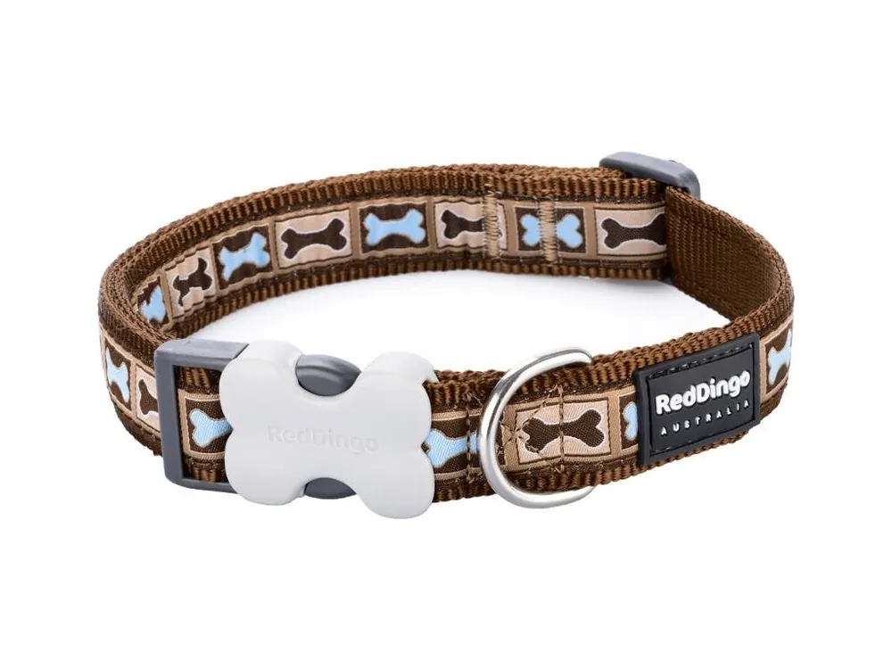 Hit Sezóny Red Dingo obojek – Bone Yard – 12 mm x 20-32 cm