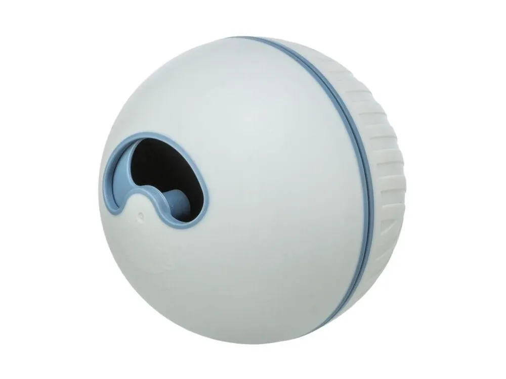 Ověřený Snack Ball, míček na pamlsky 11 cm, plast, šedá