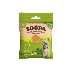 Bezpečná Platba Soopa Healthy Bites s kapustou a jablkem 50 g