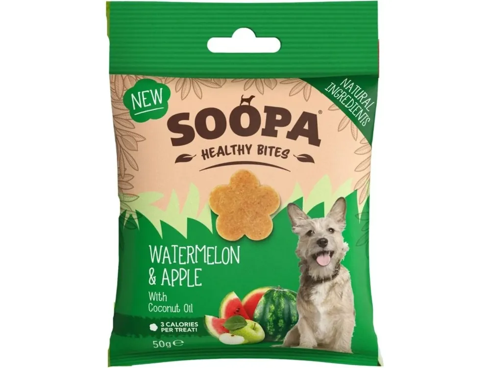 Soopa Healthy Bites s melounem a jablkem 50 g Poslední Šance