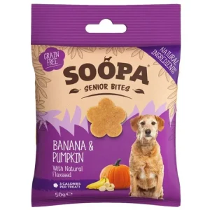 Soopa Healthy Bites Senior s banánem, dýní a lněným semínkem 50 g Must-Have