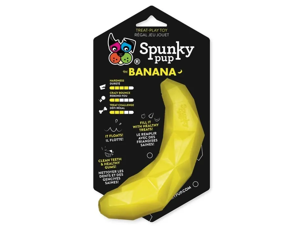 Odeslání Ihned Spunky Pup Banán na pamlsky 14cm