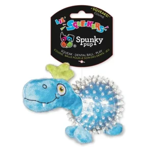 Spunky Pup Dinosaurus v průhledném míčku 17cm Autentický