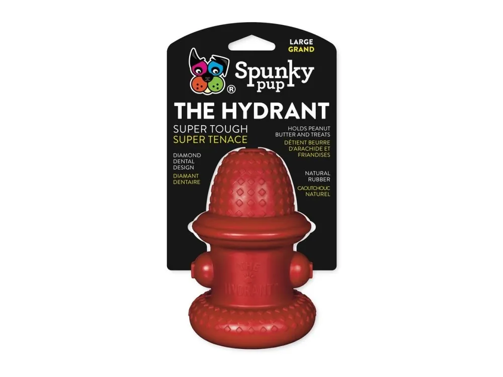 Spunky Pup Hydrant ze 100% přírodní gumy 13cm Nakupujte Hned