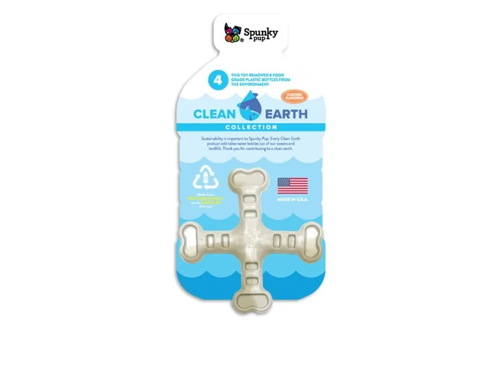Originální Spunky Pup Kormidlo z recyklovaného plastu "Clean Earth" 10cm