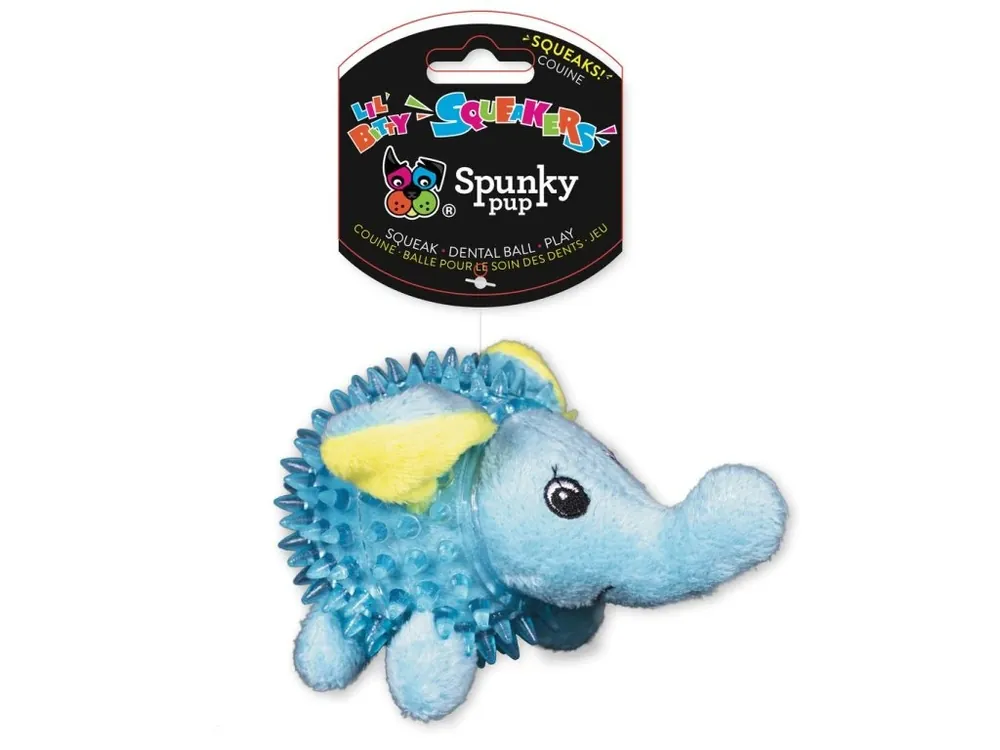 Spunky Pup Slon v barevném míčku 10cm Objednat Nyní