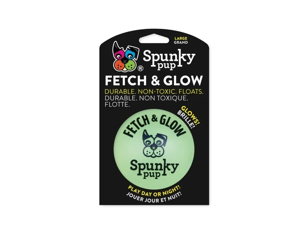 Spunky Pup Svítící míček 9cm Nejprodávanější