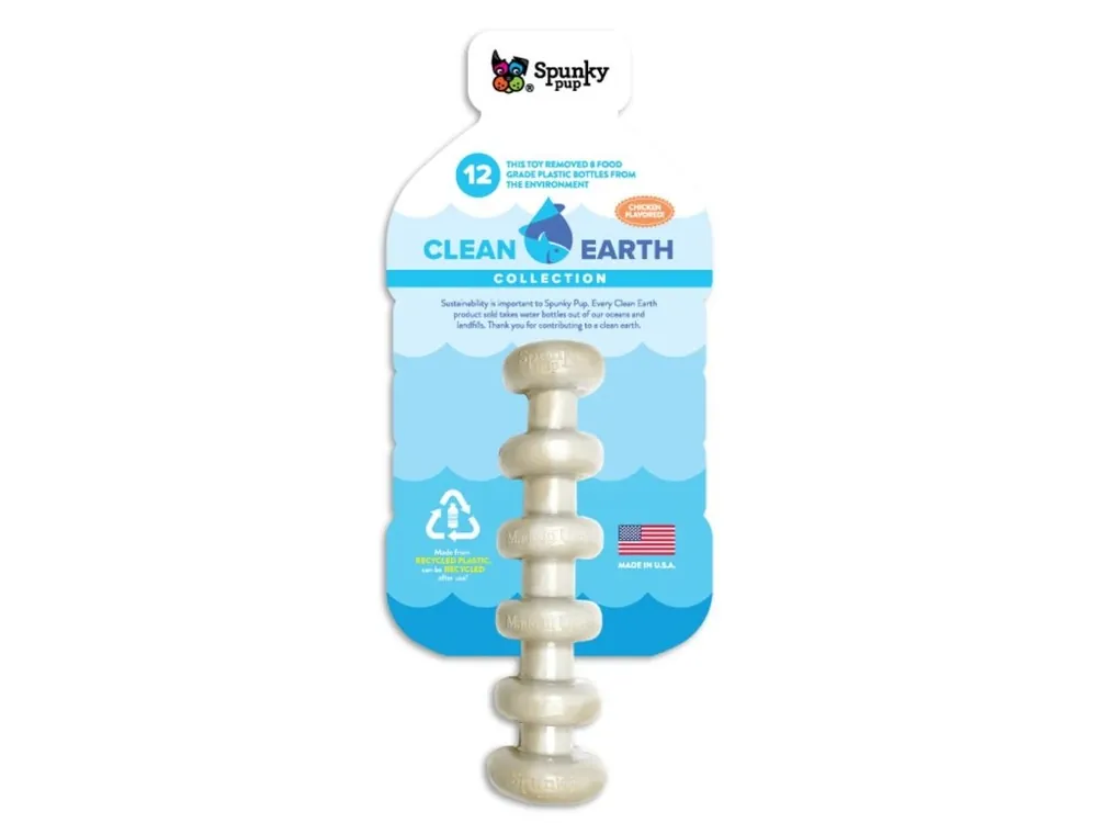 Spunky Pup Tyč z recyklovaného plastu "Clean Earth" 17cm Sleva