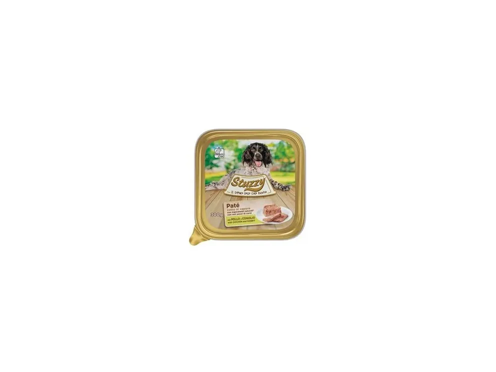 Stuzzy Dog vanička Adult Paté kuře/králík 300g Speciální Cena