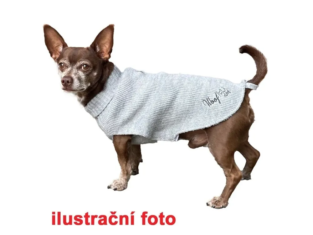 Vrácení Zdarma Svetr Woof šedý 25 cm
