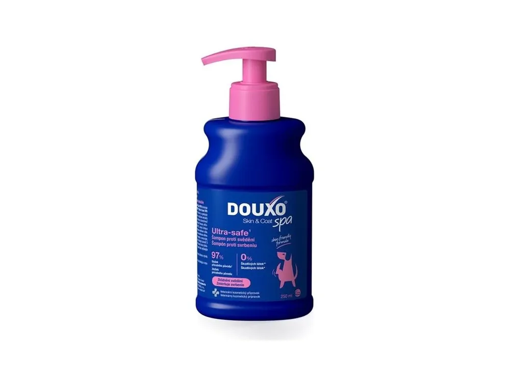 Šampón proti svědění pro psy Douxo Skin & Coat SPA, 250 ml Originální