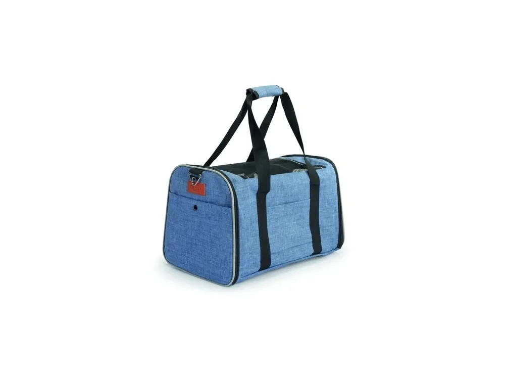 TAŠKA DENIM NA MAZLÍČKA 40x28x28 cm 8 kg MODRÁ Expresní Doručení