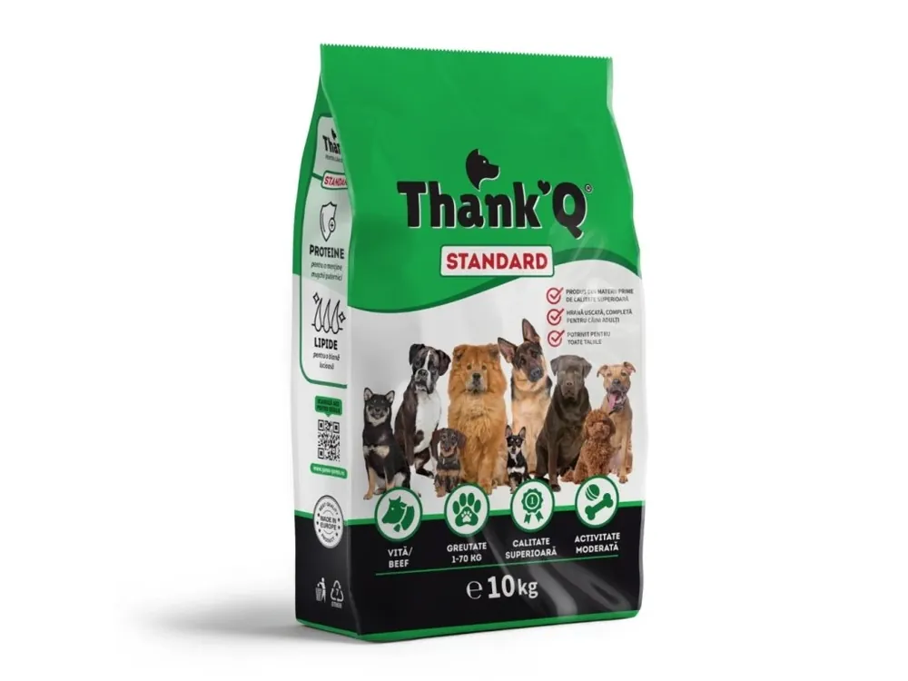 Thank´Q Standard Dog Adult Hovězí 10 kg Aktuální
