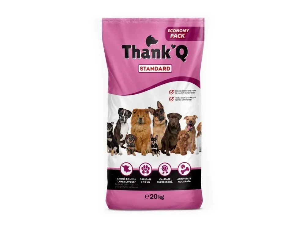 Přímo Od Výrobce Thank´Q Standard Dog Adult Jehně 20 kg