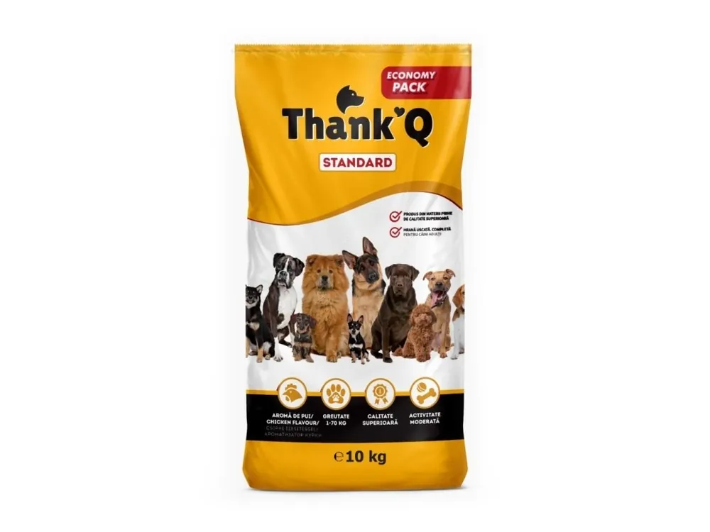 Thank´Q Standard Dog Adult Kuře 10 kg Poslední Šance
